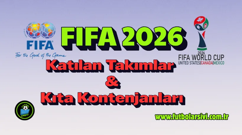 FIFA 2026 Katilan Takimlar ve Kita Kontenjanlari