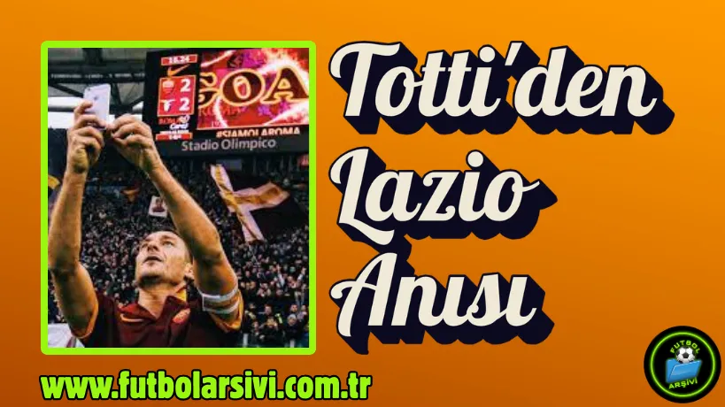 Francesco Totti Lazio Selfie
